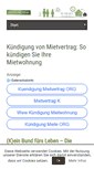 Mobile Screenshot of kuendigung-mietvertrag.org